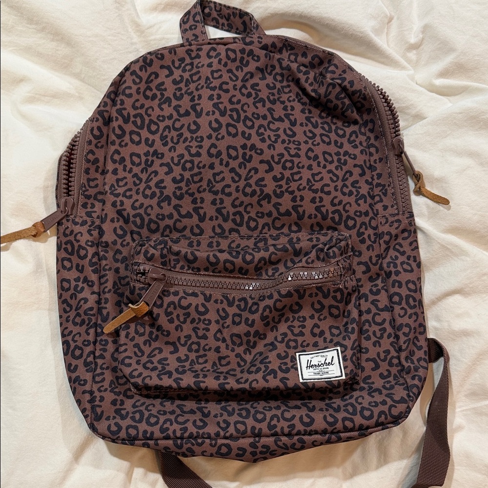 Herschel Supply Company Settlement Kids Leopard Patterned Backpack